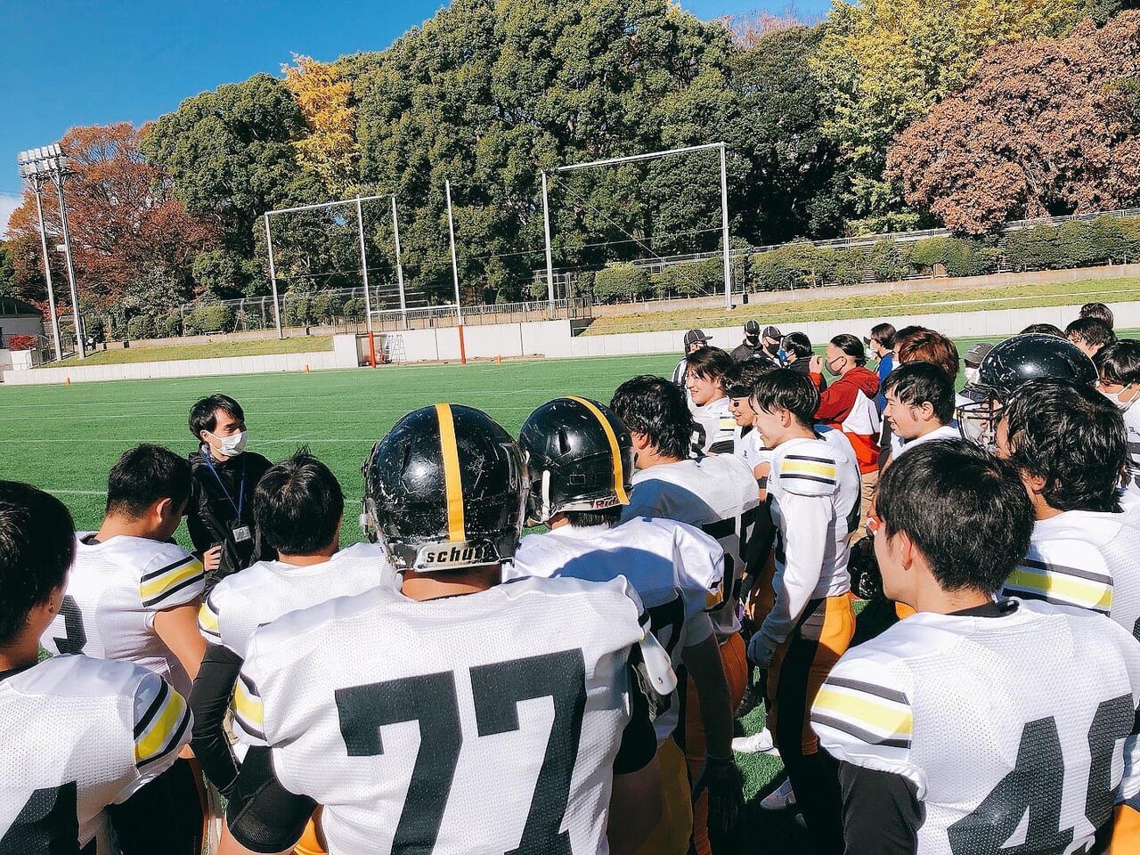 第4節　東京経済大学戦　試合結果

新潟大学vs東京経済大学

1Q 0-8
2Q 0-19
3Q 0-7
4Q 0-0
Total 0-34

敗戦となりました。
この試合を通して、技術面と精神面の更なる強化が必要だと感じました。最終戦で自分達のプレーができるよう残り2週間今まで以上に努力していきます。

会場に足を運んでくださった皆様、応援してくださった皆様、ありがとうございます‍♀️

最終節は、
12/12(日)東京都市大学戦　12:00〜
@アミノバイタルフィールド

です。
応援の程宜しくお願い致します